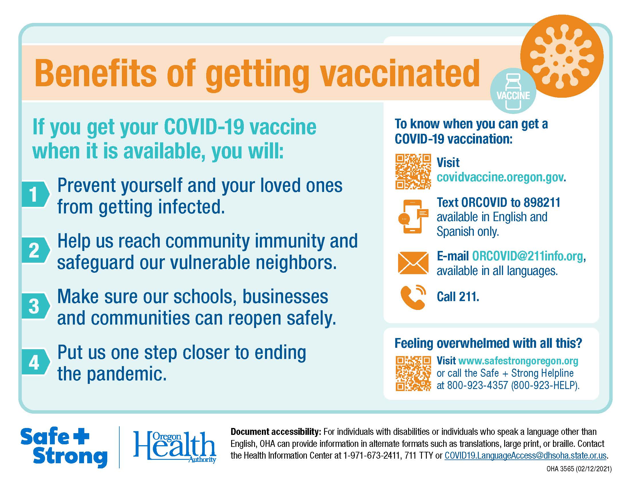 COVID-19 Vaccination Information -
